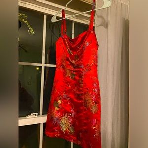Red Urban Outfitters Mini Dress